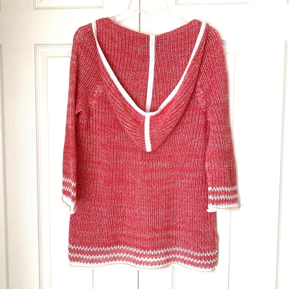 TOMMY BAHAMA Open Weave Hoodie Sweater - Picture 9 of 11